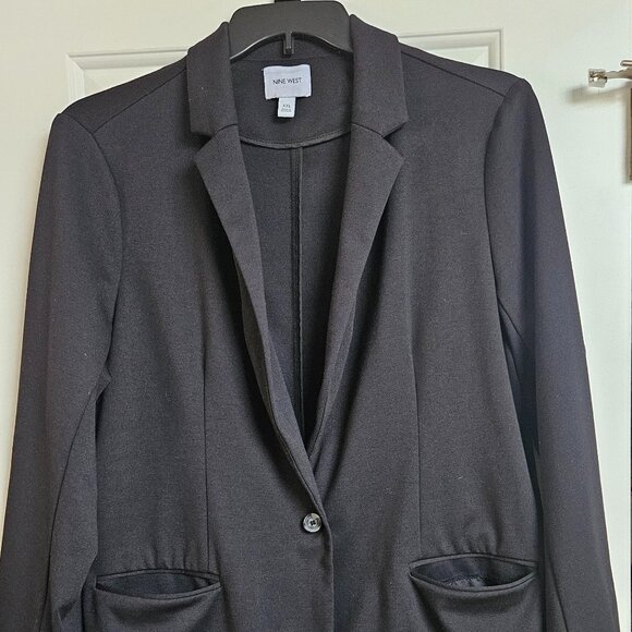 Nine West Jackets & Blazers - Nine West, black women suit jacket blazer, size XXL
